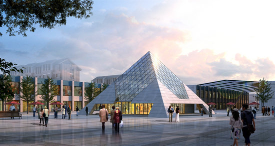 临汾金字塔网架